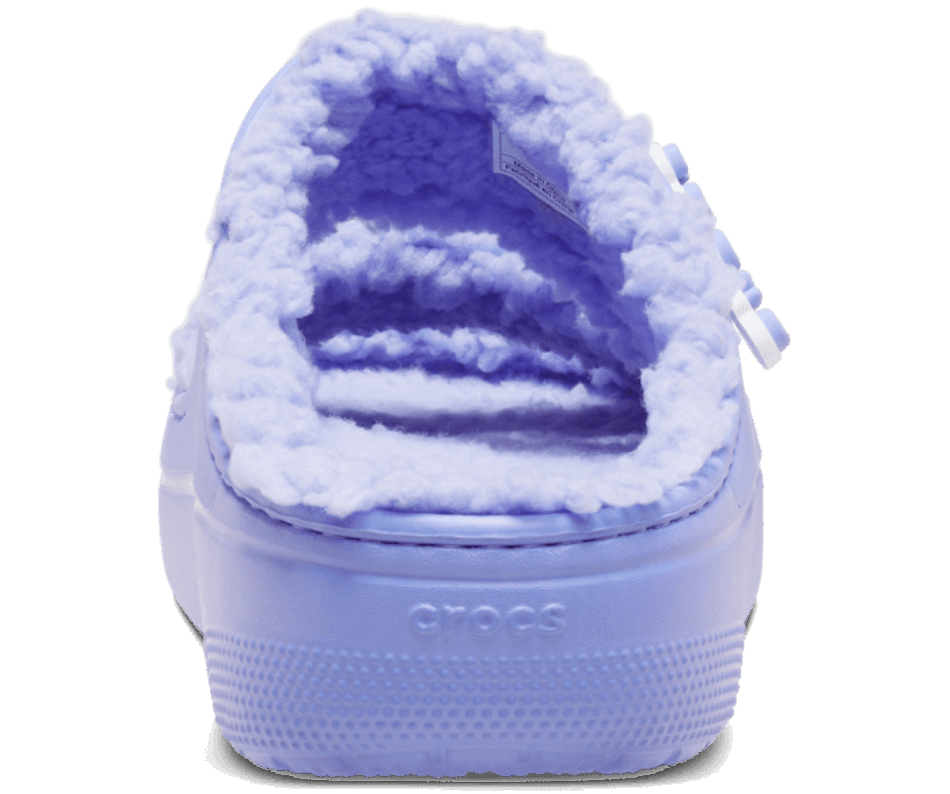 Crocs Classic Cozzzy Sandale Digital Violett